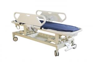 Cheap PP Side Rails Ambulance Stretcher Trolley Self Lubricating Cranking for sale