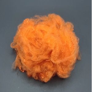 100% Recycled Polyester Staple Fiber Flame Retardant Color