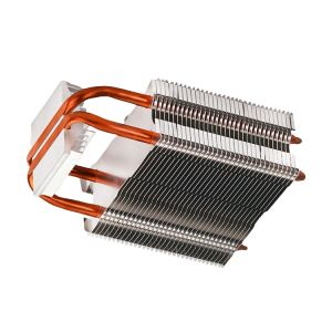 Anodized Copper Heat Pipe Heatsink Skived Fin Heat Dissipation