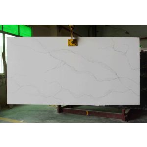 Calacatta Artificial Quartz Stone 10mm Thickness for Kitchen Countertop Stone