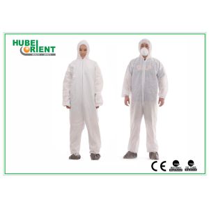 Polypropylene SMS Microporous Disposable Protective Coveralls