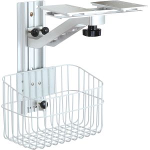 China White medical monitor trolley arm with 4 inch universal casters on sale