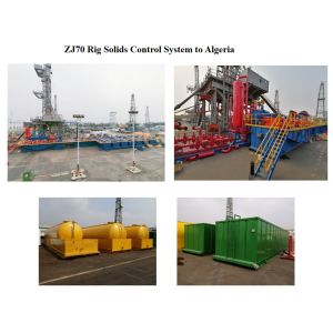 ZJ70 Drilling Rig Mud Recycling Solids Control System For Overseas Site