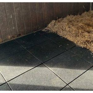 Heavy Duty Rubber Floor Mat for Garage and Workshop