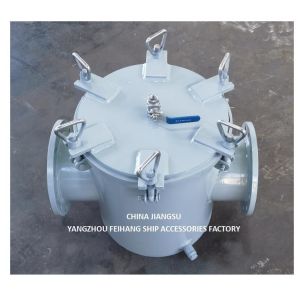 Main Seawater Strainers Model AS125 CB/T497 Body Galvanized, With Stainless Steel Filter Cartridge