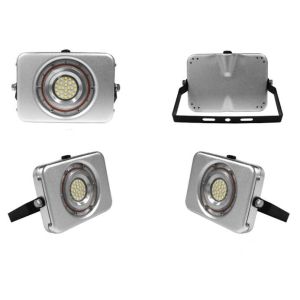 10W led flood light colorful shell IP67 AC220V PWM dimmable 0.95PFC 108LM/W slim