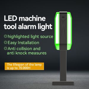 360° Beam Angle Beacon Tower Light DC 24V PC Lampshade Alarm For Safety