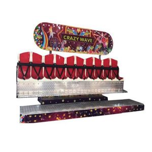 Adjustable Speed Moby Dick Rides , FRP And Steel Material Miami Trip Ride