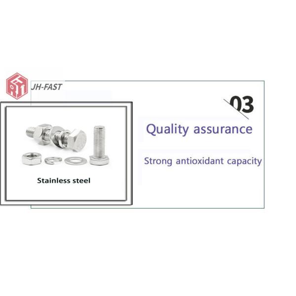High Strength Stainless Steel Bolts and Nuts 304 M6 M8 M36 for Industrial Utilization