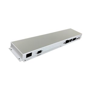 China Custom 1U Industrial Computer Chassis with Laser Cut Technology and Precision Tolerance (0.01-0.05mm) for Customizable Length Sheet Metal Fabrication on sale