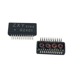China 16 PINS Ethernet Lan Transformer 100 / 1000 BASE-T Transformer on sale