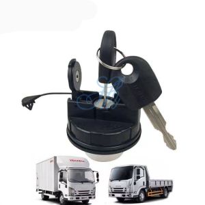 Truck Fuel Tank Cover for ISUZU JMC Trucks DMAX TFR TFS NHR NKR 100P 600P Lock