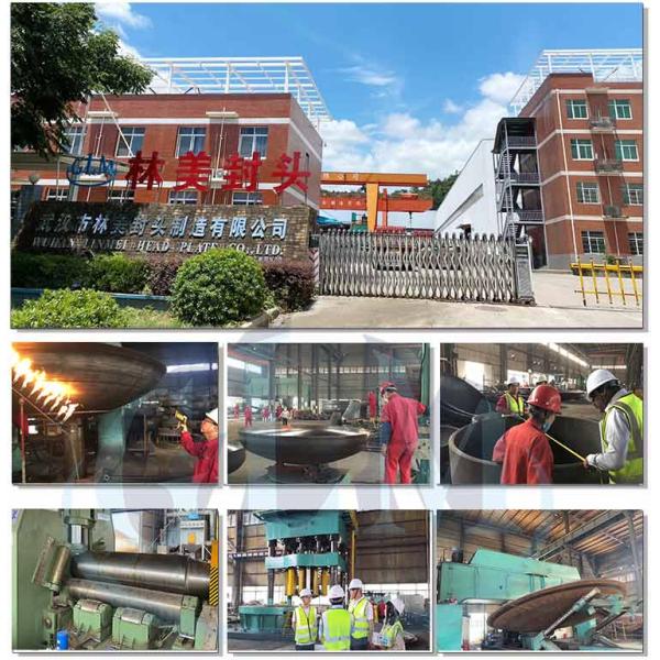 Q235B THB 1829 * 8 Mm Torispherical Dished Head In Philippines