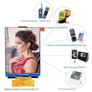 2.8inch Small TFT LCD Display For Outdoor Handheld Infrared Detectors