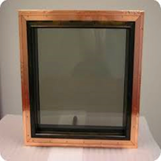 1-5mm Glass Rf Emi Shielding Window For Mri Shielding Room With Wire Mesh Inside