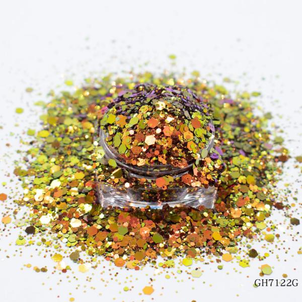 Eyeshadow Chunky Loose Glitter Pigment Bulk Sequins Mixed DIY Craft