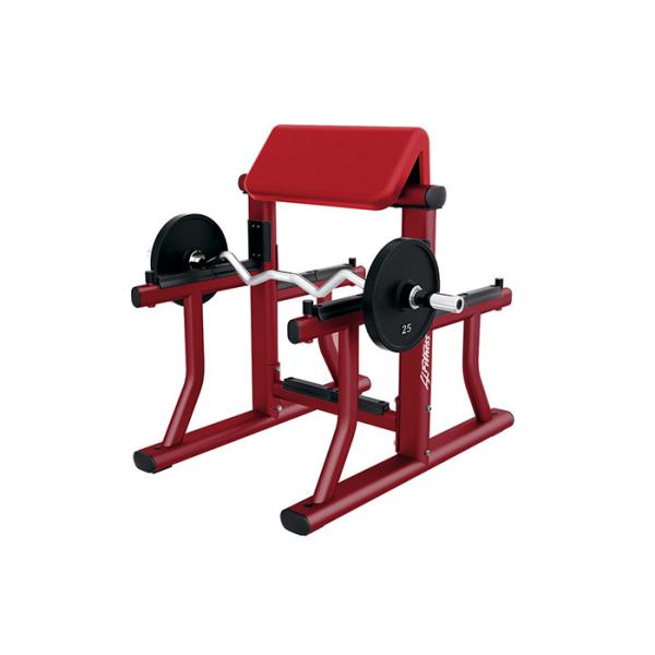 Quality Red Commercial Grade Gym Equipment Weight Training Arm Curl Bench Machines wholesale