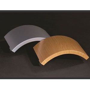 Different Style Curved Aluminum Sheet For Aluminum Cladding Special - Shaped