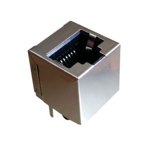 Cheap KHU1S041Q7 LF Vertical RJ45 Jack with 10 / 100 BASE-TX MAGNETICS for sale