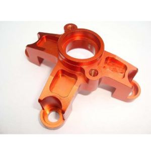 CNC Motorcycle Parts with aluminum clutch with orange anodized finish