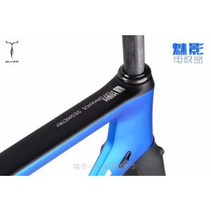 NEW FULL Fiber CARBON 700C ROAD bike AERO FRAME fork 700C*47CM S-T