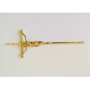 Size 37.5cm*14cm coffin decoration catholic plastic christ crucifixes Ref DP005