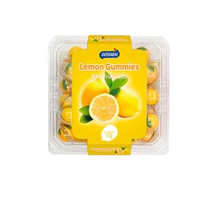 Lemon Gummies with Fruit Juice Low Carbohydrate Content Gummy Candy Customized Type with Customer-Designed Packing in Need of Customized Candy