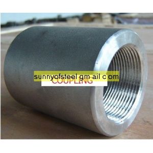 Cheap duplex stainless ASTM A182 F48 threaded coupling for sale