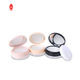 Ultra Thin Luxury Cosmetic Box Mirror Elastic Mesh Refillable Case With Filp