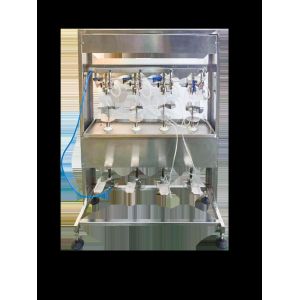 4-4 Beer Glass Bottling Machine For Beer Filling And Craft Beer Factory