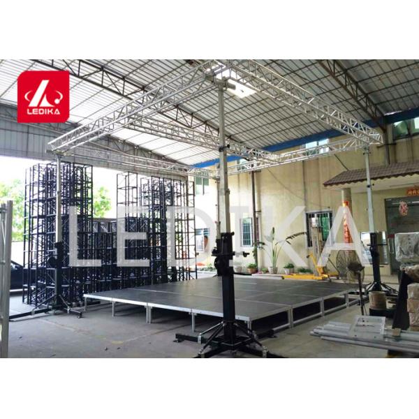 Quality Light Weight  Truss Tower System For Hanging Lights H2.2*0.65*0.55M wholesale