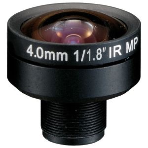 Cheap 1/1.8&quot; 4mm F1.8 5Megapixel M12x0.5/CS mount 126degree wide angle lens, 4mm camera lens for sale