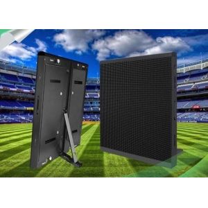 P10 Stadium LED Screens Advertising Boards High Consistency Heat Dissipation