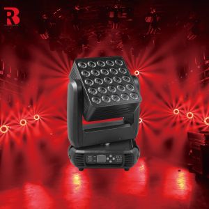 400W 25*12W Matrix Auto DMX LED Moving Head Stage Light For Entertainment