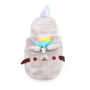 Non Allergenic Short Plush House Slippers ODM For Adults