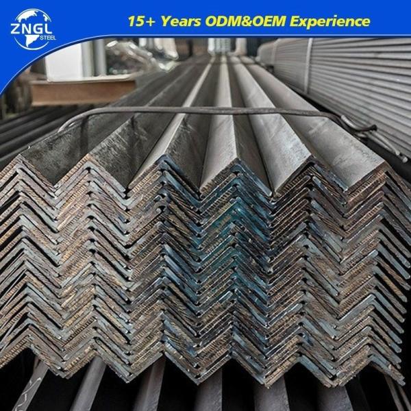 Quality S355jr A36 S235jr 75X75 25X25 40X 50mm Galvanized Slotted Carbon/Alloy Angle Steel Bar wholesale