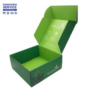 Folding Gift Box Elegant Ribbon Packaging with Embossing for Clothes and