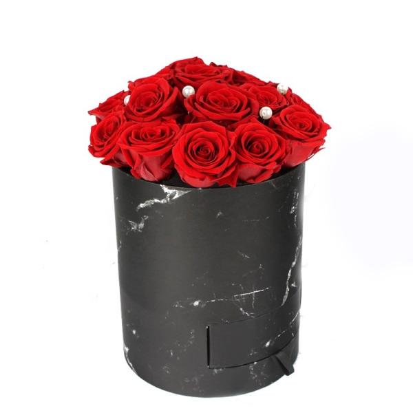Quality Modern Preserved Rose Gift Box Keep Flower'S Shape And Beauty 3-5 Years wholesale