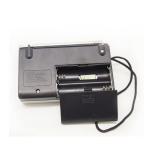 ABS Plastic Material AM FM Radio Receiver with Built-in Speaker and Cord for