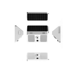 Solar WiFi Wireless Pir Floodlight With Camera Battery Powered Full HD Video