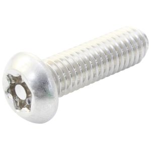 Customized Zinc Plated Steel zinc plated Security Screw With Sharp Point Coarse