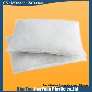 Cheap White Soft Disposable Pillow Cases / Disposable Pillow Protectors Environmental Friendly for sale