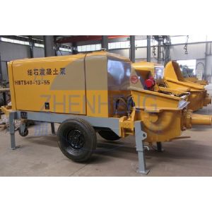 High Efficiency Mobile Concrete Mixer Parts , Steel Portable Concrete Pump