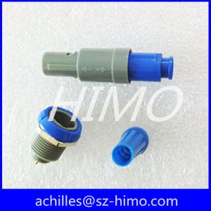6 pin push pull plastic connector self-locking system PAGPKG