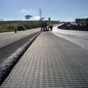 High Tensile Strength Biaxial Plastic Mesh For Soil Reinforcement 30kN/m Black