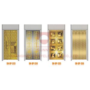Residential Platform Illumination Elevator Cabin Decoration Elevator Door Panel