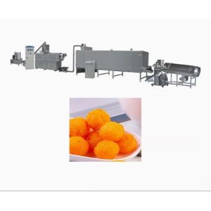 Leisure Snack Corn Puff Extruder Machine Processing Line 150kg/h