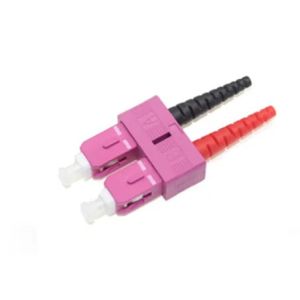 250um Fiber Optic Cable Connectors , LC APC SC Fast Connector
