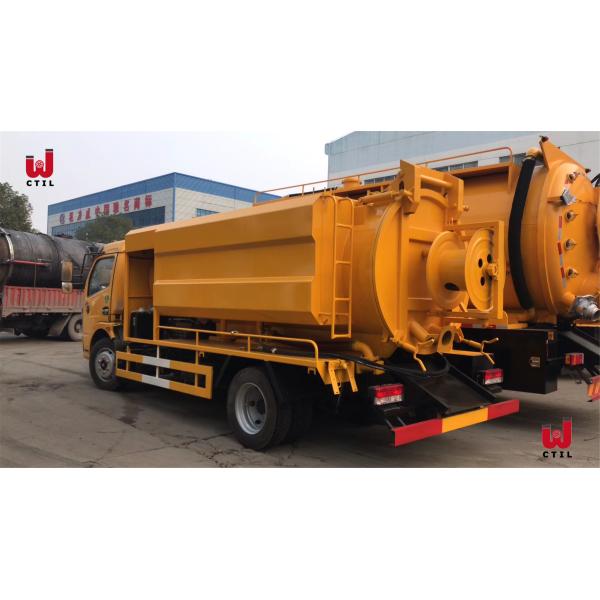 Multifunctional Cleaning 11t Sewer Suction Truck Sewage 4x2