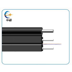 1 2 4 Core Fiber FTTH Indoor Drop Cable 1000meters G.657A LSZH Single Mode